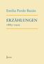 Emilia Pardo Bazán: Erzählungen 1883-1920, Buch