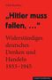 Dirk Rochtus: "Hitler muss fallen, ...", Buch