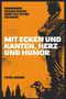 Ein Buchcover in Orange mit schwarzer Silhouette eines Mannes und Hund. Texte: "Kommissar Schack Bekker ermittelt in und um Mainz", "Mit Ecken und Kanten, Herz und Humor", "Peter Jackob"., Buch