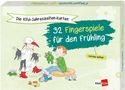 Verena Hafner: Die Kita-Jahreszeiten-Karten: 32 Fingerspiele für den Frühling, Buch