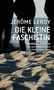 JÉRÔME LEROY, DIE KLEINE FASCHISTIN; Kriminalroman. Drei Schattenfiguren vor einem Sandstrand., Buch
