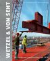 "WETZEL & VON SEHT. Ein Hamburger Ingenieurbüro seit 1876." Zwei Arbeiter und ein Stahlträger auf einer Baustelle., Buch