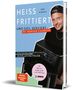 „Heiss frittiert und geil serviert“. Kochbuch von Rene Schmock über Airfryer-Rezepte. Enthält Nährwertangaben., Buch