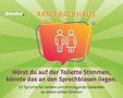 Arno Backhaus: Hörst du auf der Toilette Stimmen, könnte das an den Sprechblasen liegen., Buch
