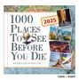 Patricia Schultz: 1000 Places to see before you die Kalender 2025 - In 365 Tagen um die Welt reisen, Kalender