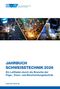 "Jahrbuch Schweißtechnik 2026. Ein Leitfaden durch die Branche. Oben ist ein Logo von DVS, darunter sind drei Schweißszenen.", Buch