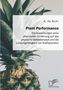 A. de Buhr: Plant Performance. Die Auswirkungen einer pflanzlichen Ernährung auf das physische Selbstkonzept und die Leistungsfähigkeit von Kraftportlern, Buch