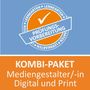 Michaela Rung-Kraus: AzubiShop24.de Kombi-Paket Lernkarten Mediengestalter/-in Digital und Print, Buch