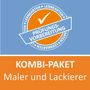 Jennifer Christiansen: AzubiShop24.de Kombi-Paket Maler und Lackierer FR Gestaltung und Instandhaltung + Wirtschafts- und Sozialkunde, Buch