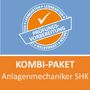 Daniel Becker: Kombi-Paket Anlagenmechaniker /in für Sanitär, Heizungs und Klimatech + Wirtschafts- und Sozialkunde, Buch