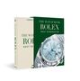 Zwei Buchcover: "THE WATCH BOOK", "ROLEX", "NEXT GENERATION". Abgebildet ist eine detailreiche Armbanduhr.