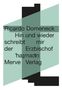 Ricardo Domeneck, Hin und wieder schreibt mir der Erzbischof. Merve Verlag. Grüne und schwarze geometrische Formen., Buch