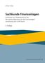 „Sachkunde Finanzanlagen“, Fachwissen zur IHK-Prüfung. 5. Auflage. Unten sind blaue und gelbe geometrische Formen., Buch
