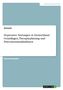 Oben: "Geisteswissenschaft". Titel: "Depressive Störungen in Deutschland". Unten: "Einsendeaufgabe". Logo unten rechts.