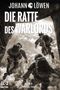 Titel: "Die Ratte des Warlords". Fallschirmspringer über Landschaft, dynamische Szene., Buch