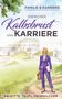 Text: "Familie & Karriere. Zwischen Kalbsbrust und Karriere. Brigitte Teufl-Heimhilcher." Frau im Anzug mit Tasche draußen., Buch