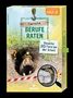 "Tierische Berufe raten", "Besuche 50 Tiere bei der Arbeit". Ein Hamster mit Bauarbeiterhelm schaut aus einem Loch heraus., Buch