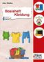 "Basisheft Kleidung" zeigt Wäsche an der Leine und im Korb, mit Icons für Metacom und BVK Förderwelt-Logo., Buch