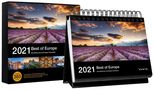 Tischkalender Best of Europe 2021, Kalender