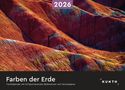 Farben der Erde - KUNTH Tischkalender 2026, Kalender