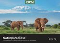 Naturparadiese - KUNTH Tischkalender 2026, Kalender