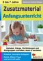 Barbara Berger: Zusatzmaterial Anfangsunterricht, Buch