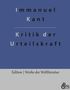 Immanuel Kant: Kritik der Urteilskraft, Buch