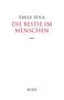 Émile Zola: Die Bestie im Menschen, Buch