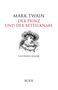 "Mark Twain: Der Prinz und der Bettelknabe, Illustrierte Ausgabe, Boer." Illustration eines jungen Mannes mit Hut und Rüschen., Buch