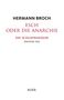HERMANN BROCH, ESCH ODER DIE ANARCHIE, DIE SCHLAFWANDLER, ZWEITER TEIL, BOER. Weißer Hintergrund, einfacher Text., Buch