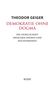 THEODOR GEIGER. DEMOKRATIE OHNE DOGMA. DIE GESELLSCHAFT ZWISCHEN PATHOS UND NÜCHTERNHEIT. BOER. Minimalistisches Design., Buch