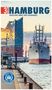 „3 Days in Hamburg: Travelling smart and sustainable!“ Ein Schiff vor der Elbphilharmonie. "Blauer Engel" Logo., Buch