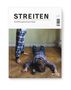 „STREITEN: Konflikte gemeinsam lösen.“ Ein Kind liegt auf dem Boden, ein anderes steht daneben in Pyjama., Buch