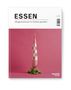 Titel "ESSEN", Untertitel "Alltagssituationen mit Kindern gestalten". Ein Rübe in Schachbrettmuster auf rosa Hintergrund., Buch