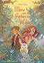 "Mera und die Farben des Waldes", geschrieben von Maya Malou. Eine Illustration zeigt Figuren in einem fantasievollen Wald., Buch
