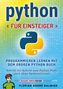 Florian André Dalwigk: Python für Einsteiger, Buch