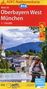 : ADFC-Radtourenkarte 26 Oberbayern West München 1:150.000, reiß- und wetterfest, E-Bike geeignet, GPS-Tracks Download, KRT