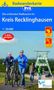 Radwanderkarte BVA Die schönsten Radtouren im Kreis Recklinghausen, 1:50.000, reiß- und wetterfest, GPS-Tracks Download, Karten, Karten