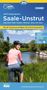 ADFC-Regionalkarte Saale-Unstrut, 1:75.000, mit Tagestourenvorschlägen, reiß- und wetterfest, E-Bike-geeignet, GPS-Tracks Download, KRT