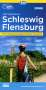 : ADFC-Regionalkarte Schleswig Flensburg, 1:75.000, mit Tagestourenvorschlägen, reiß- und wetterfest, E-Bike-geeignet, GPS-Tracks Download, KRT