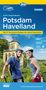 : ADFC-Regionalkarte Potsdam Havelland, 1:75.000, mit Tagestourenvorschlägen, reiß- und wetterfest, E-Bike-geeignet, GPS-Tracks-Download, KRT