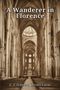 Ein sepiafarbener Blick ins Innere einer großen gotischen Kathedrale mit hohen gewölbten Decken und Bänken., Buch