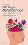 „SOS to go: Gefühlschaos“ von Merle Mosner. Illustration eines Kopfes mit Blumen im Inneren., Buch