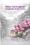 Text: "Bitter Yet Fragrant. Hongkonger in the crevice. Vivian Yip." Illustration: Eine graue Stadt mit rosa Blüten im Vordergrund., Buch
