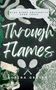 "Blue Ridge University Book Three: Through the Flames"; Illustrationen: Schlangen, Tennis-Schläger, Football, Mandala., Buch