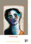 "Erdenwege" ist in roter Schrift zentral. Eine farbenreiche Illustration zeigt ein melancholisches Gesicht mit geschlossenen Augen., Buch