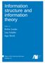 Information structure and information theory, Buch
