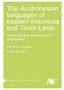 "The Austronesian languages of eastern Indonesia and Timor-Leste" ist in Weiß auf grünem Hintergrund geschrieben., Buch