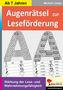 Michael Junga: Augenrätsel zur Leseförderung, Buch