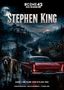 "Stephen King. Band 1: Die Filme von 1976 bis 1989. Ein roter Plymouth auf nebliger Straße, Hund, düstere Landschaft.", Buch